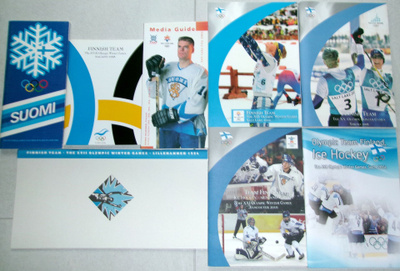 Maajoukkue Media Guide (8 erilaista OLYMPIA 1980-2014)