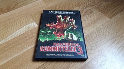 Naapurissa kummittelee 3 DVD Suomijulkaisu