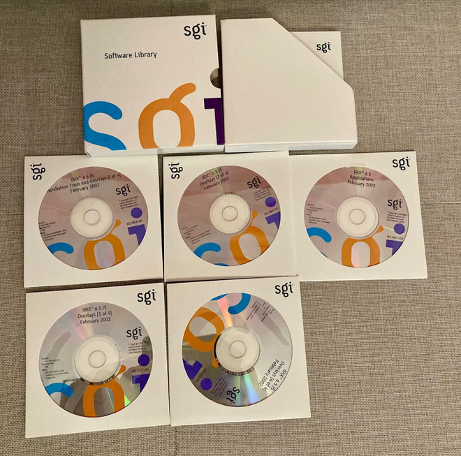 Silicon Graphics päivitys CDt IRIX 6.5.15 + asennusohjeet