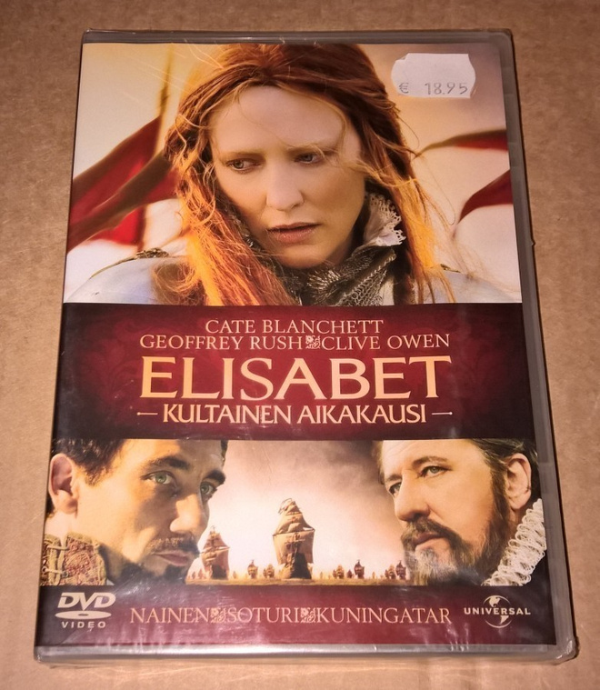 ELISABET KULTAINEN AIKAKAUSI DVD