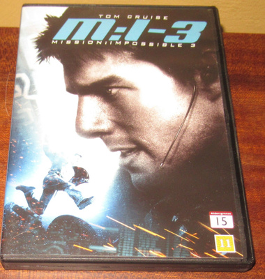 M:I-3 Tom Cruise Mission: Impossible 3 dvd, toiminta