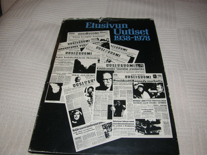 Uusi Suomi Etusivun uutiset 1938-1978 -sid