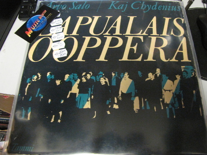 ARVO SALO / KAJ CHYDENIUS - LAPUALAISOOPPERA LP EX/EX+