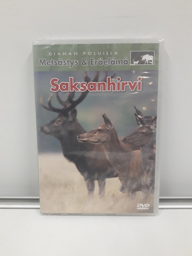 Metsästys & Eräelämä- Saksanhirvi (muoveissa, dvd)