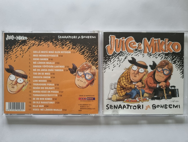 JUICE JA MIKKO: SENAATTORI JA BOHEEMI CD