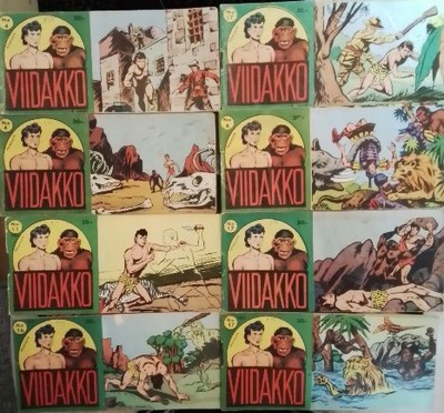 16 x Viidakkolehti
