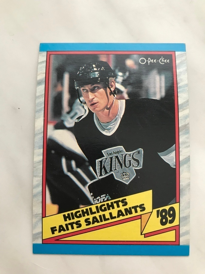 1989-90 O-pee-Chee HighLights Wayne Gretzky #325