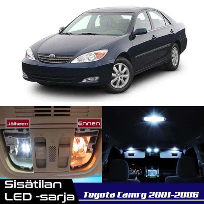 Toyota Camry (XV30) Sisätilan LED-sarja 11-osain