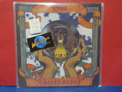 DIO - SACRED HEART EX-/EX- FIN -85 1ST PRESS LP
