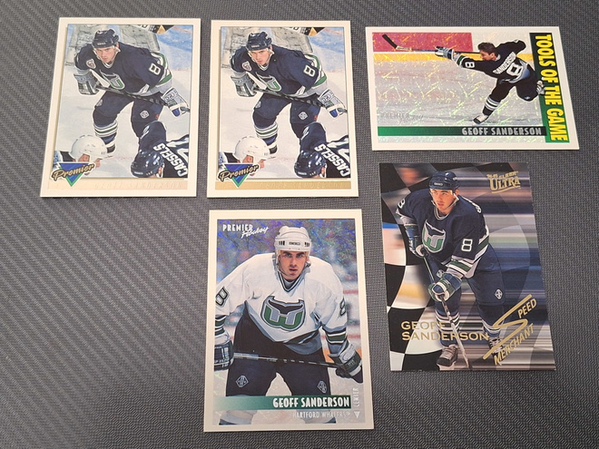 Geoff Sanderson kortteja 1€/kpl