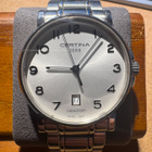 Certina DS Caimano Gent Hopea/Teräs Ø38 mm rannekello - pikkukuva 1
