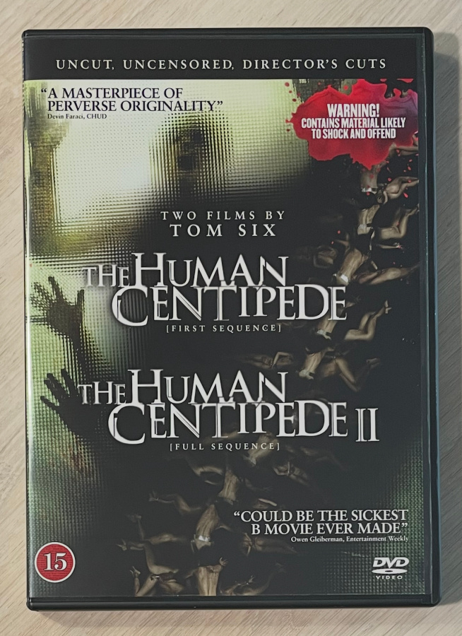 The Human Centipede I&II (2DVD) Sensuroimaton versio!