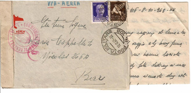 ITALIA,LEIMAT :MILITARE , AEREA, SENSURA+ SISÄLTÖ