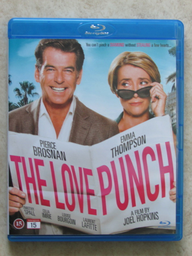 The Love Punch, blu-ray. Emma Thompson, Pierce Brosnan