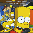 SIMPSONS 10 SEASON (13 528) -FI- DVD (4) 4 dvd = 8h 43min - pikkukuva 1