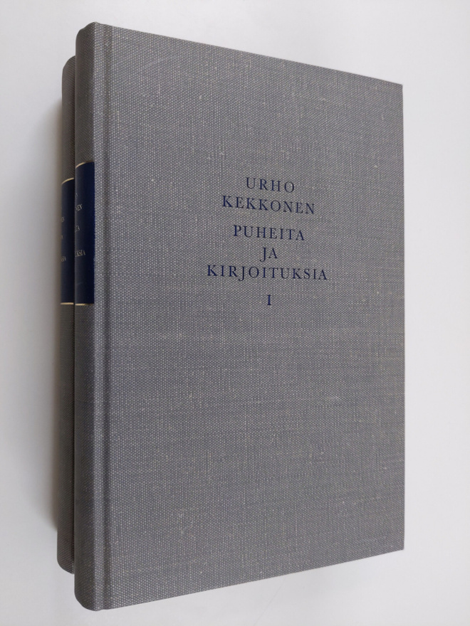 Urho Kekkonen : Puheita ja kirjoituksia 1-2