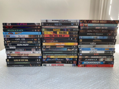 DVD-leffoja alk. 1€/e per leffa !!!