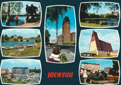 KIRKKOKORTTI - JOENSUU - PIELISENSUUN KIRKKO - 4