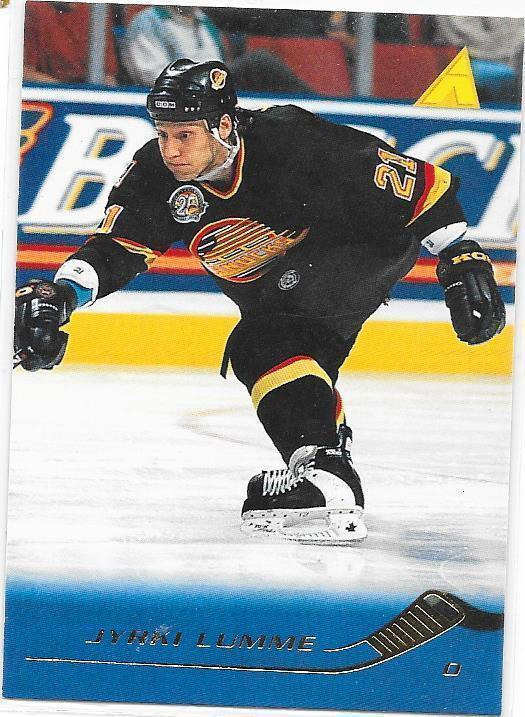1995-96 Pinnacle #73 Jyrki Lumme Vancouver Canucks