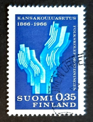 1966   Kansakouluasetus 100 v.  o