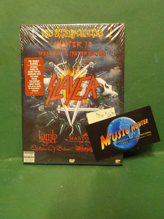 SLAYER - THE UNHOLY ALLIANCE: CHAPTER II - UUSI "SS" DVD +