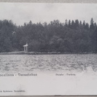 Hämeenlinna Puisto postikortti+negatiivi - pikkukuva 1