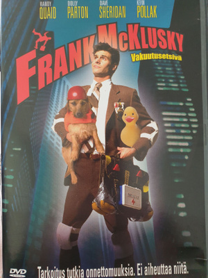 Frank McKlusky Vakuutusetsivä DVD Randy Quaid Dolly Parton