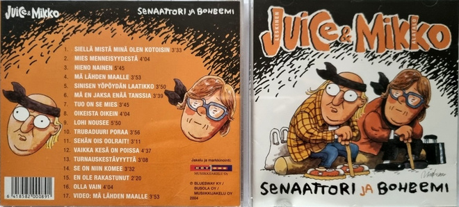 Juice & Mikko - Senaattori ja boheemi CD