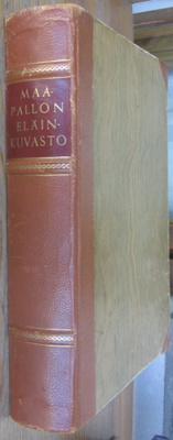 Lauri Hirvensalo (t.): Maapallon eläinkuvasto, Wsoy 1959. 8p