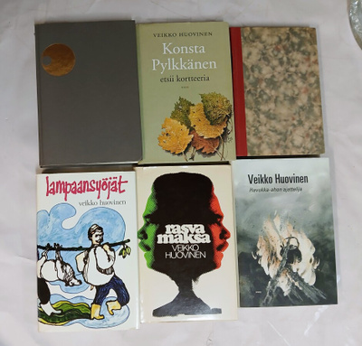 Veikko Huovinen kirjapaketti 6kpl