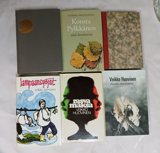 Veikko Huovinen kirjapaketti 6kpl
