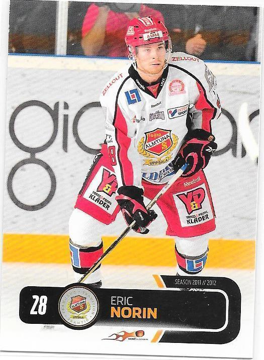 2011-12 Allsvenskan #7 Eric Norin Almtuna TAPPARA