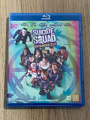 SUICIDE SQUAD - EXTENDED CUT - 2x BLU-RAY - DC