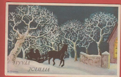 H Törnudd Rekikyydillä kirkolle