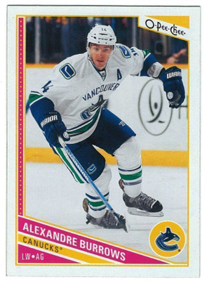 13-14 O-Pee-Chee #215 Alexandre Burrows