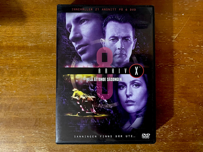 The X Files Salaiset kansiot Kausi 8 DVD