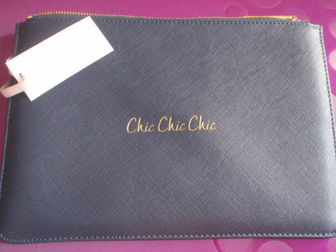 Design Katie Loxton sininen Chic Chic clutch *UUSI*
