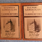 Svenska samskolan i Tammerfors 1895-1995 100år plaketti 2kpl - pikkukuva 1