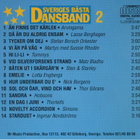 Sveriges Bästa Dansband - 1996 - Vol. 2 CD - pikkukuva 2