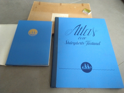 Atlas över Skärgårds-Finland + text  (v. 1960)