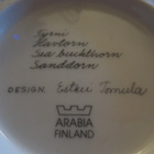 Arabia Seinälautanen, Esteri Tomula, Tyrni - pikkukuva 4