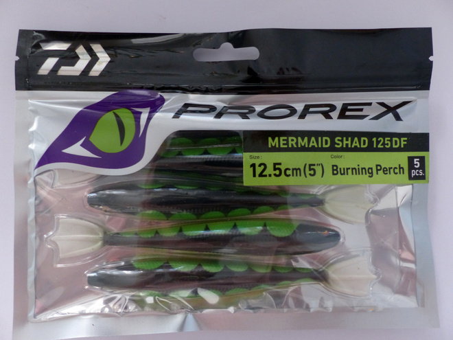 DAIWA PROREX MERMAID SHAD 125DF Väri: Reaction Orange