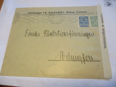 1915 Viipuri sens liikekuori os Suomen Tulitikkuyhdistys