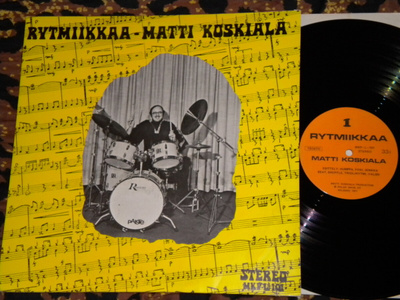 MATTI KOSKIALA - Rytmiikkaa - LP + opaskirja 1971 EX