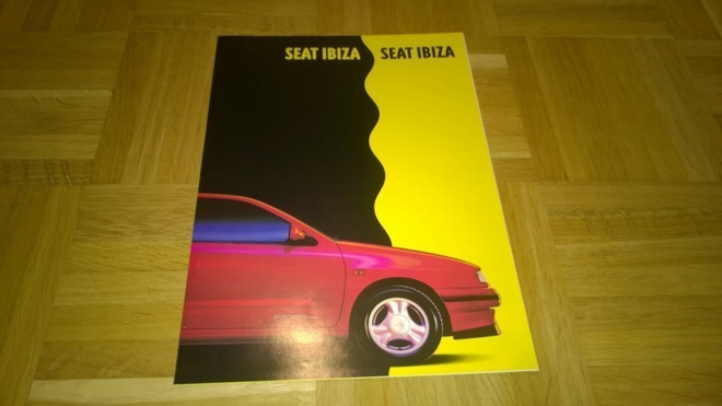 Esite Seat Ibiza & hinnasto 1993