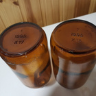 Vintage Maitopullo x 2 ruskea - pikkukuva 3