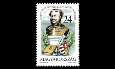 Unkari 4418 ** Uudistaja Miklós Wesselényi (1996)