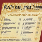 Viktor Klimenko - Kello käy, aika loppuu (CD) - pikkukuva 2