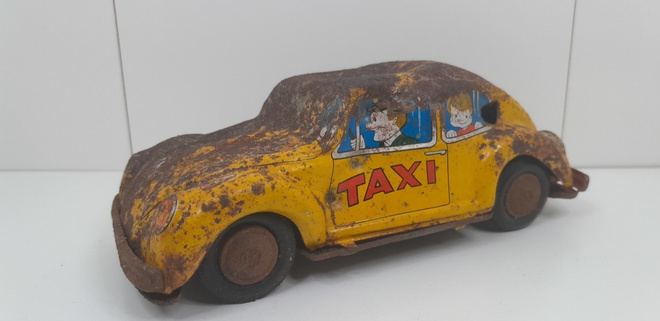 VW Kupla "Taxi" Japani 60-luku? 15,5 cm