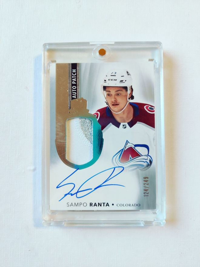 Sampo Ranta - 21-22 The Cup Rookie Auto Patch /249